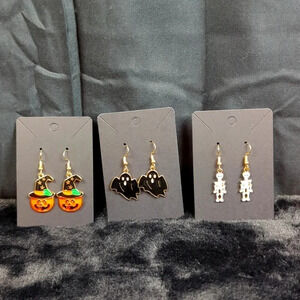 💖New Halloween Earrings 3 pack